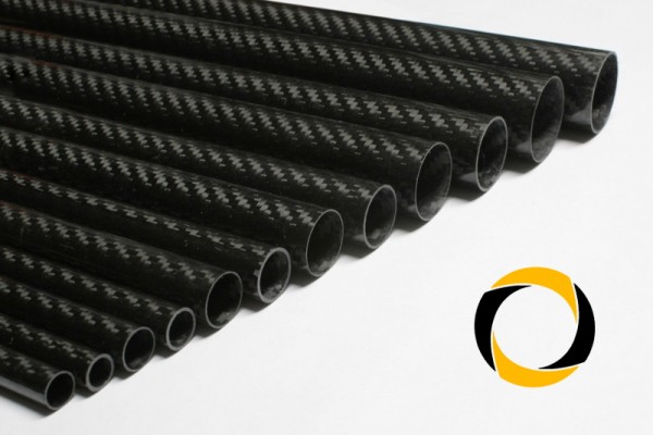 Carbon Rohr Premium 24x0,7x1000mm